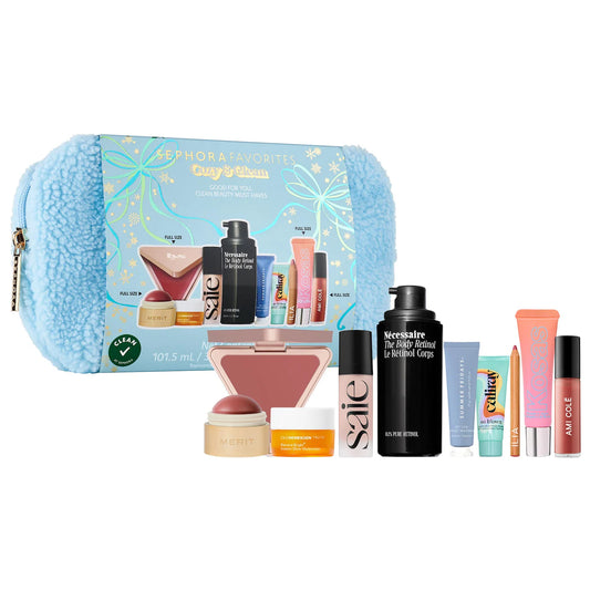 PRE ORDER-Cozy and Clean Makeup and Skincare Set