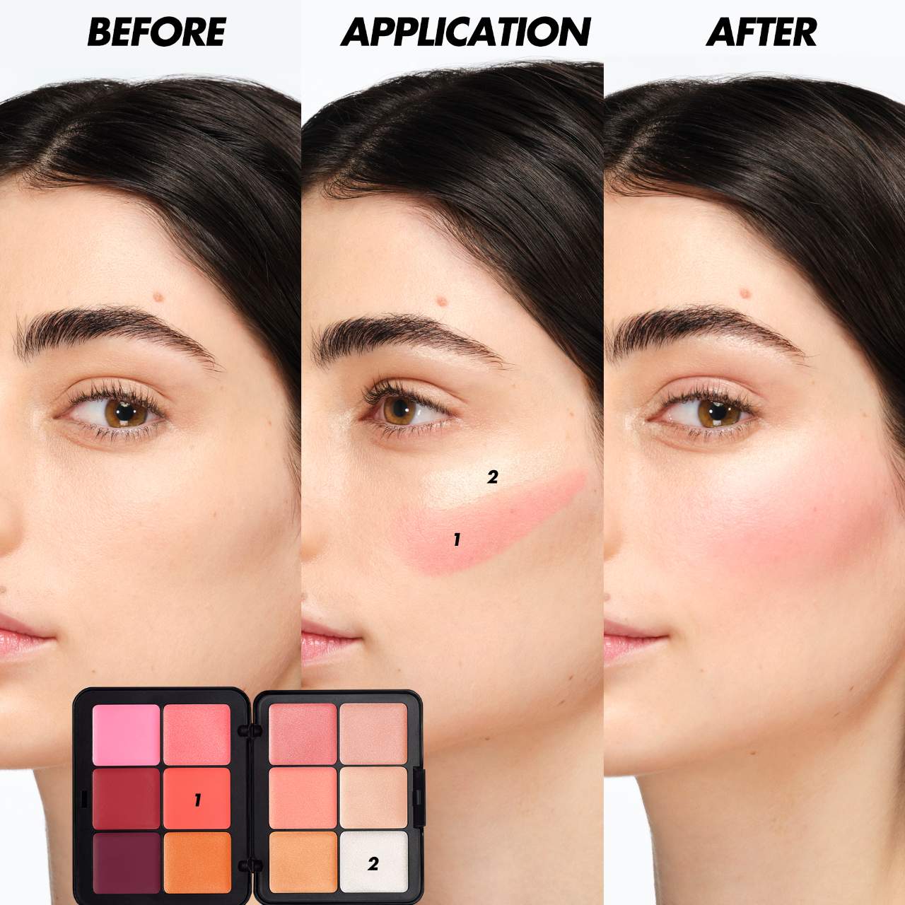 PRE ORDER-HD Skin Blush & Glow Longwear Cream Face Palette