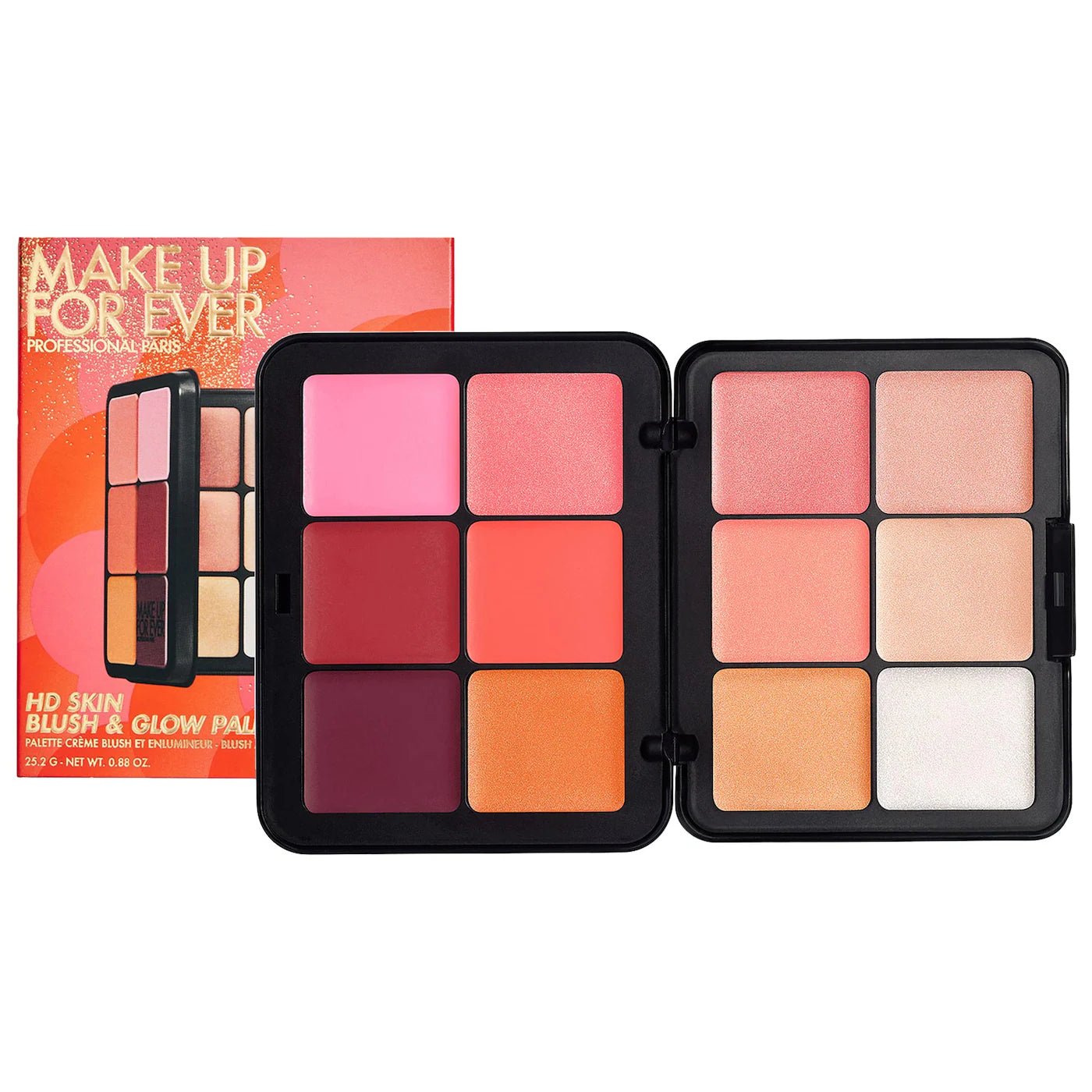 PRE ORDER-HD Skin Blush & Glow Longwear Cream Face Palette