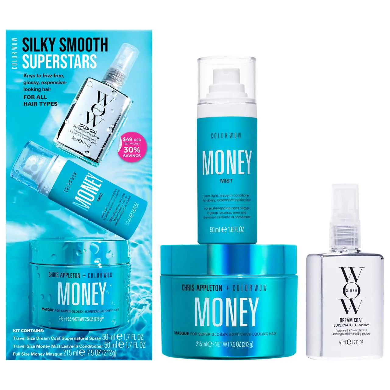 Silky Smooth Superstars Hair Value Set