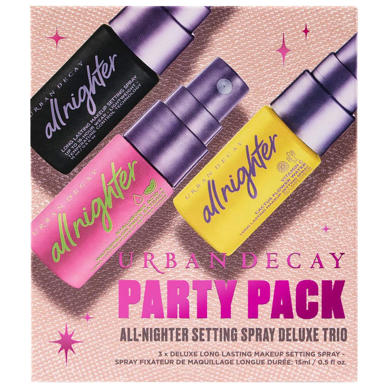 Mini Party Pack All Nighter Setting Spray Trio