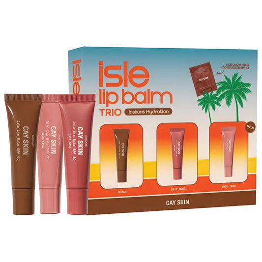 PRE ORDER-Isle Lip Balm SPF 30 Holiday Lip Trio