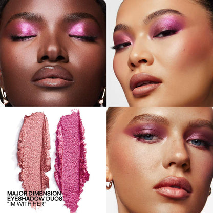 PRE ORDER- Major Dimension Eye Illusion Eyeshadow Duos