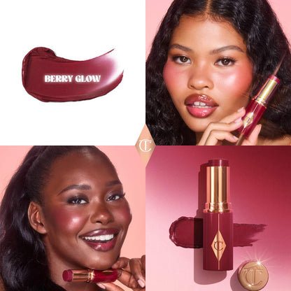 PRE ORDER-Unreal Lip + Cheek Glow Blush Stick with Hyaluronic Acid