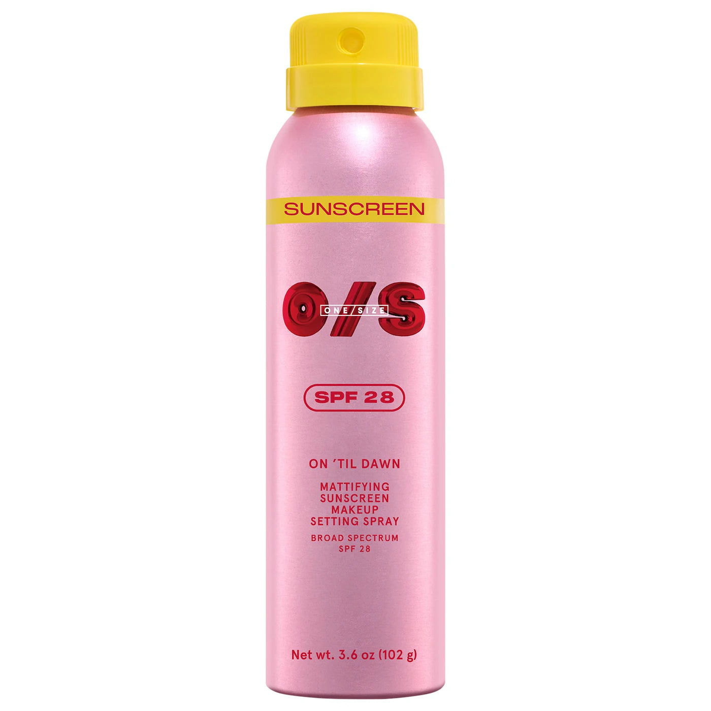 PRE ORDER-On 'Til Dawn Mattifying Sunscreen Makeup Setting Spray SPF 28