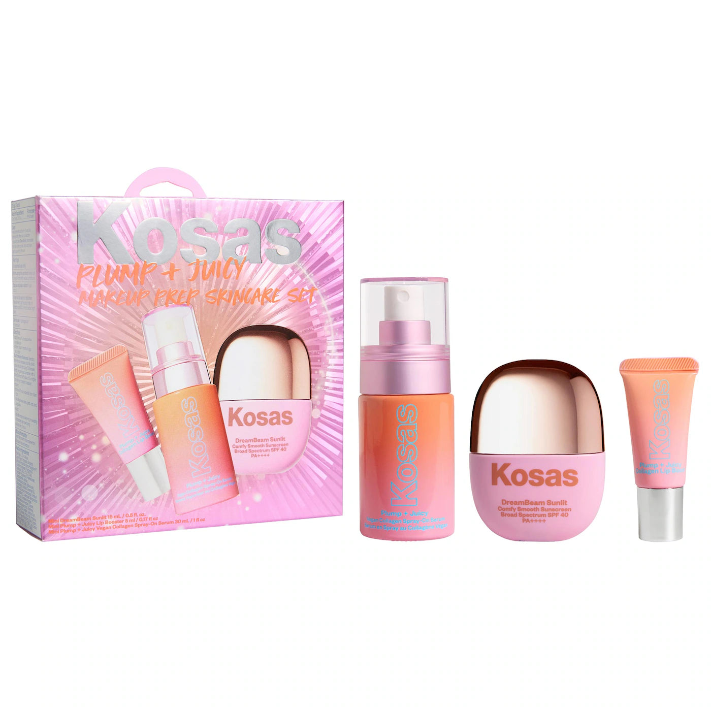PRE ORDER-Plump + Juicy Makeup Prep Skincare Set