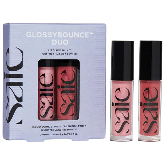 PRE ORDER-Glossybounce Lip Gloss-Oil Duo Gift Set