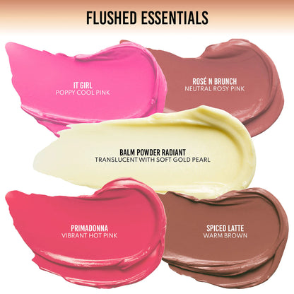 PRE ORDER-Mini Yummy Skin Flushed Essentials: Face & Lip Makeup Gift Set