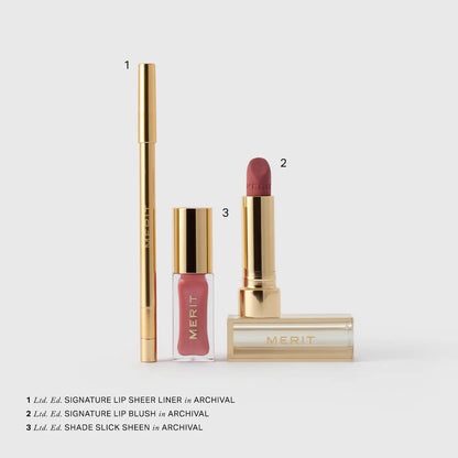 PRE ORDER-The Archival Lip Essentials Gift Set