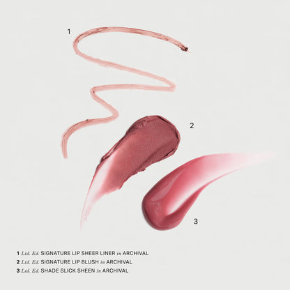 PRE ORDER-The Archival Lip Essentials Gift Set
