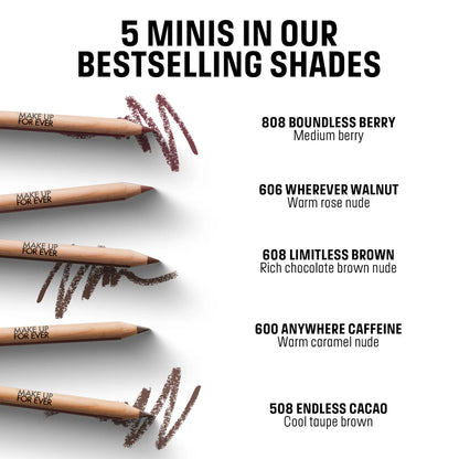 PRE ORDER-Mini Artist Color Lip Pencils Set